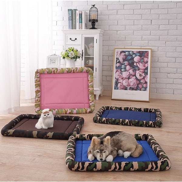 Pet Bed Mat Summer Cooling Pad Washable Breathable for Cats, Dogs