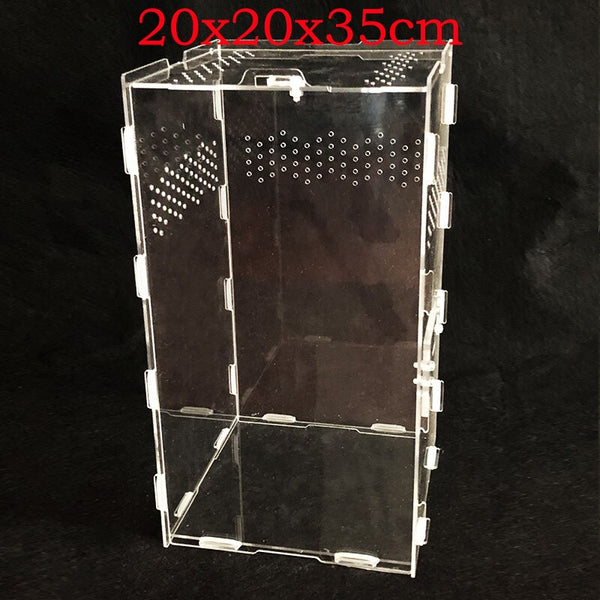 Transparent Acrylic Reptile Breeding Box Various Sizes