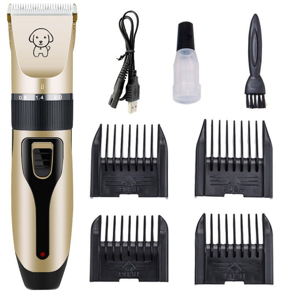 Wireless Rechargeable Pet Grooming Clipper, Trimmer, Shaver Sets