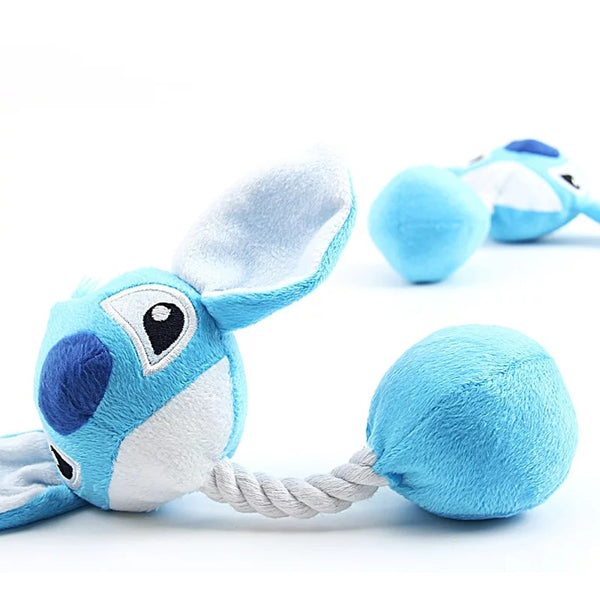 Stitch Plush Rope Knot Toy for Dogs and Cats