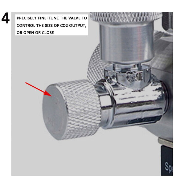 DIY Aquarium CO2 Regulator with Check Valve Bubble Counter Solenoid Calve Control System Kit