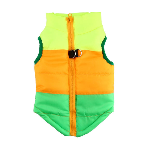 Windproof Winter Pet Jacket Padded Clothes