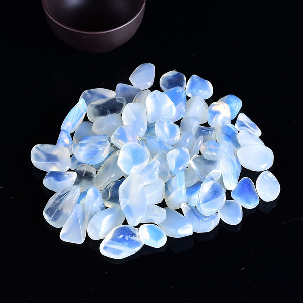 Natural Crystal Quartz Colorful Aquarium Decoration Stones 25 Color Options 100g