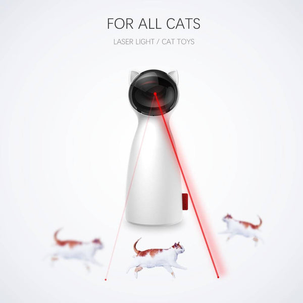 Automatic Cat Toys Interactive Smart Teasing LED Laser for All Cats