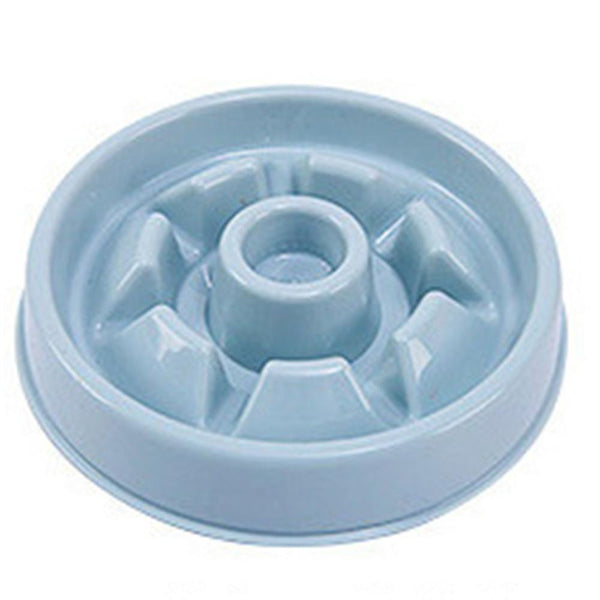 Portable Pet Feeding Bowls Slow Down Eating Food Dishes - in Various Shapes and Colors