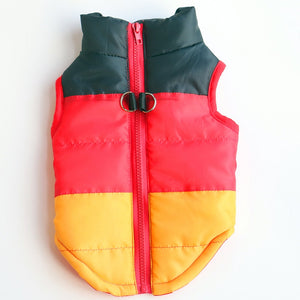 Windproof Winter Pet Jacket Padded Clothes