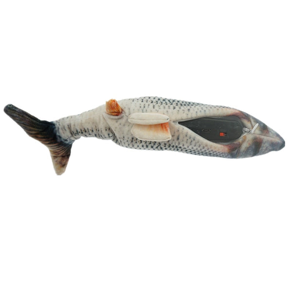 Moving Toy Fish USB  Rechargeable Jumping Fishes Cat Toys