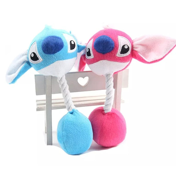 Stitch Plush Rope Knot Toy for Dogs and Cats