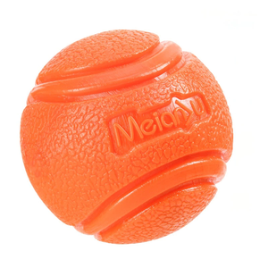 Orange Color Bouncy Rubber Ball Toy