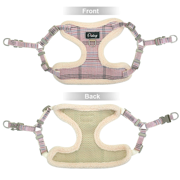 Dog Harness Font and Back View