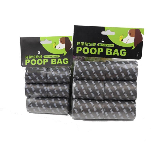 Pet Travel Foldable Pooper Scooper With 1 Roll Decomposable Bags - Bag Set