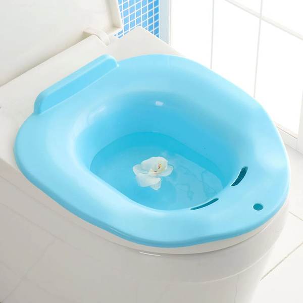 Blue Toilet Tray for Pets