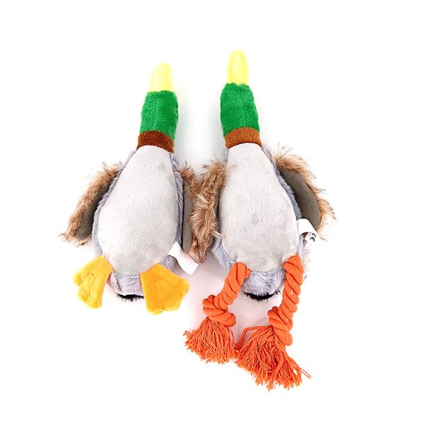 Plush Duck Stuffed Squeaky Toy for Dogs