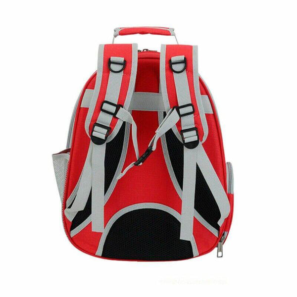 Bubble Capsule Pet Carrier Bag Outdoor Travel Backpack - Back View