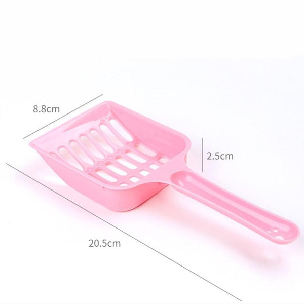 Cat Litter Shovel Cleaning Tool Plastic Scoop Toilet Cleaner Supplies - Size