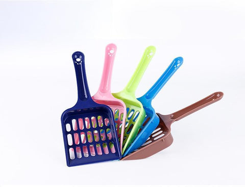 Cat Litter Shovel Cleaning Tool Plastic Scoop Toilet Cleaner Supplies