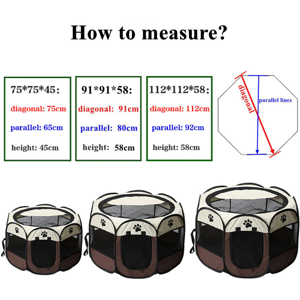 Cat Nursing Tent Dimensions