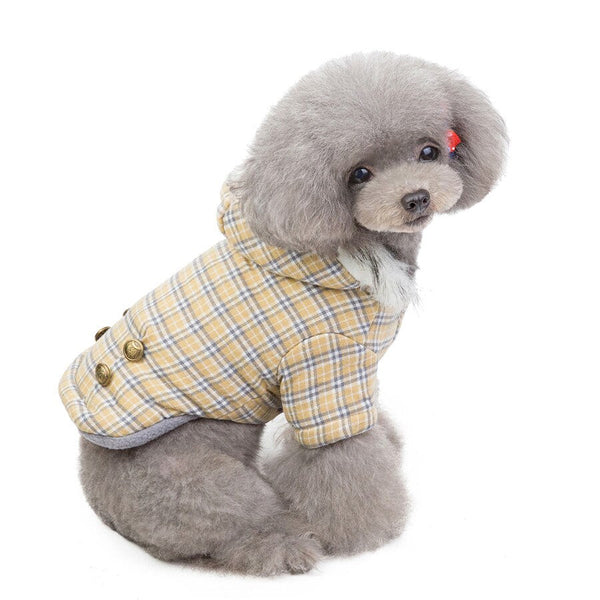 Classic Fur Coat Thick Warm Winter Jacket Clothes for Dogs