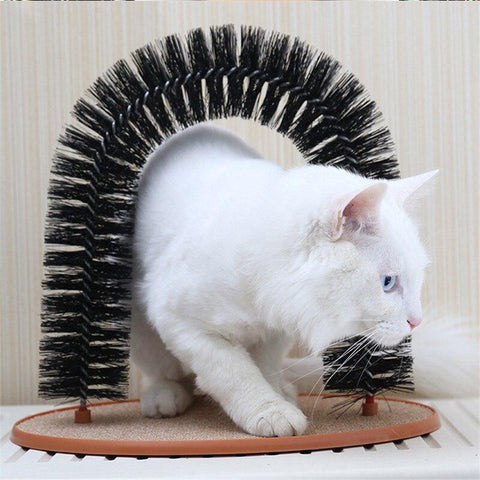 Free Standing Cat Arch Brush, Self Grooming Brushes