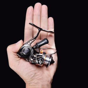 POWER Full Metal Mini Fishing Reel Small Spinning Reels