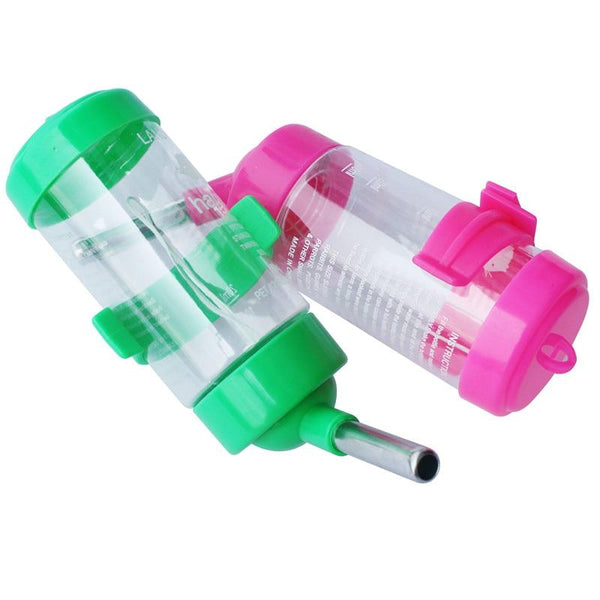 Plastic Hamster Drinker Water Dispenser Bottle, 80-250ml Capacity