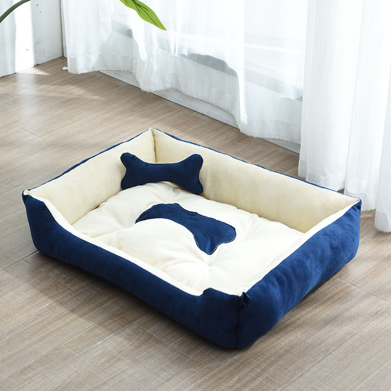 Super Soft Sofa Dog Beds Waterproof Bottom Soft Fleece Warm Bed For Dogs