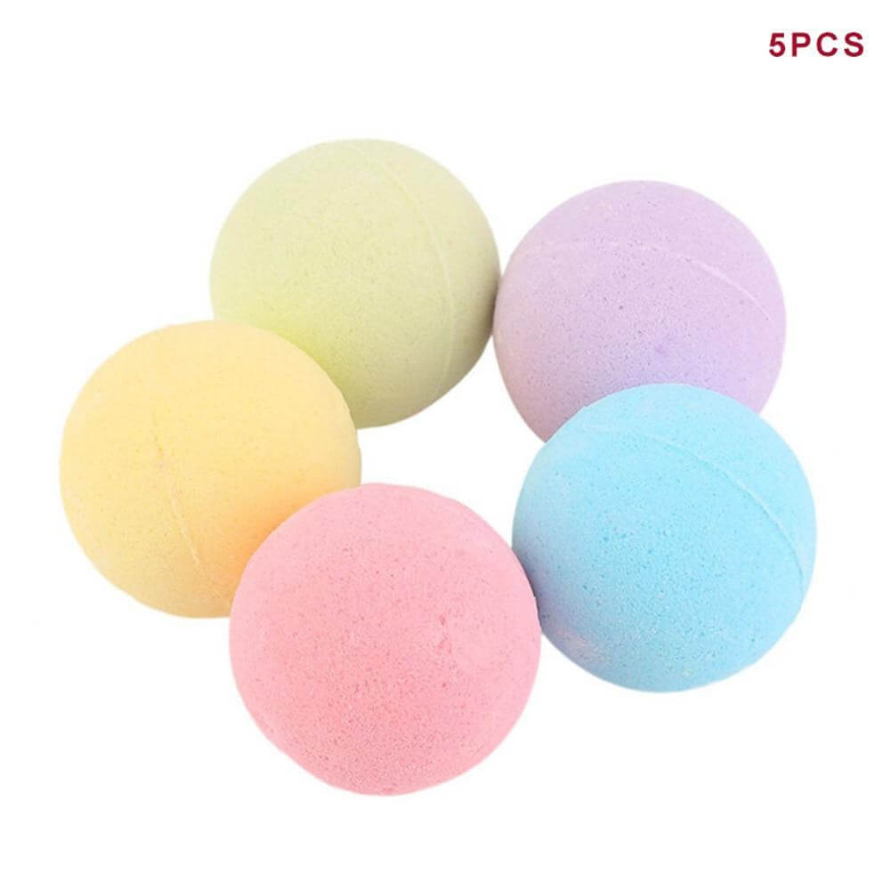 Anti Flea Shower Bomb Ball, Insect Repellent Shower Cleaning Soap for Pets, 5-10 Piece