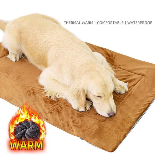 Soft Fleece Self Heating Insulated Pet Bed Mat