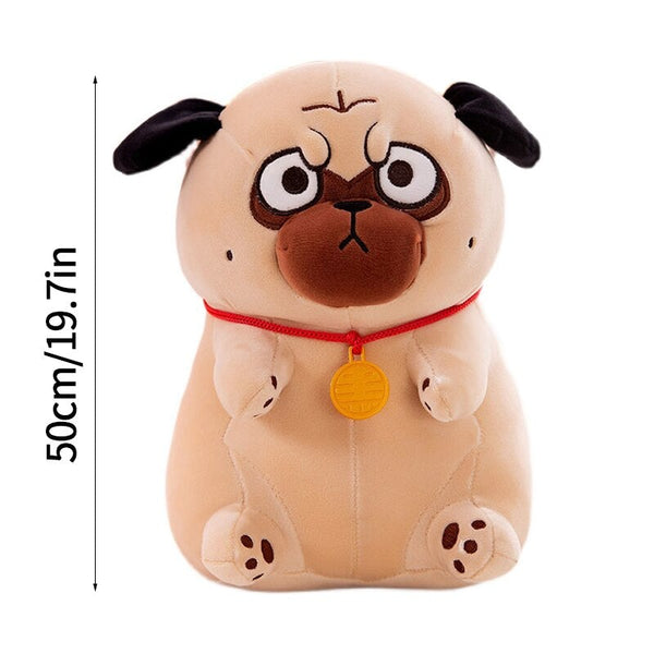 Cute Mops with a Funny Look Soft Plush Toy Stuffed Animal Puppy 30-50cm