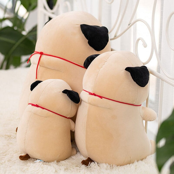 Cute Mops with a Funny Look Soft Plush Toy Stuffed Animal Puppy 30-50cm