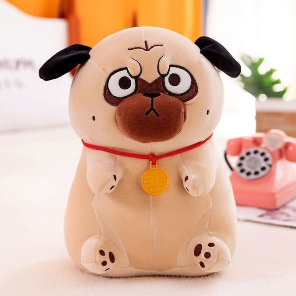 Cute Mops with a Funny Look Soft Plush Toy Stuffed Animal Puppy 30-50cm