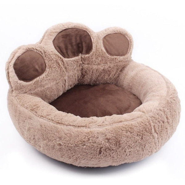 Paw Shape Dog, Cat Beds 4 Colors Pets Sleeping Bed Soft Cushion