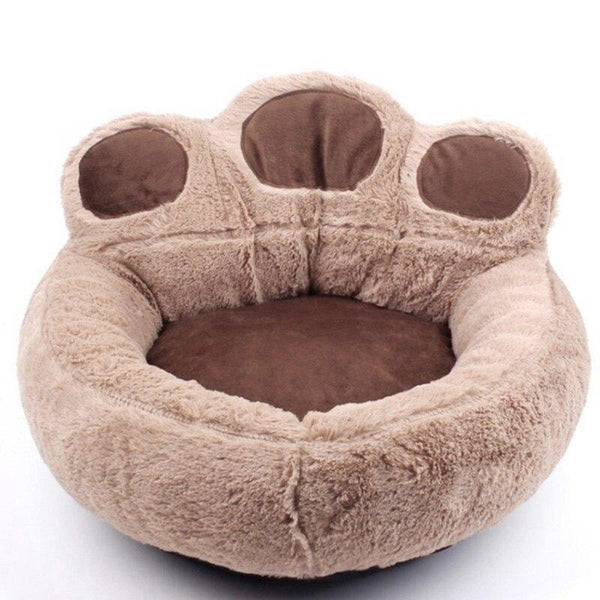 Paw Shape Dog, Cat Beds 4 Colors Pets Sleeping Bed Soft Cushion