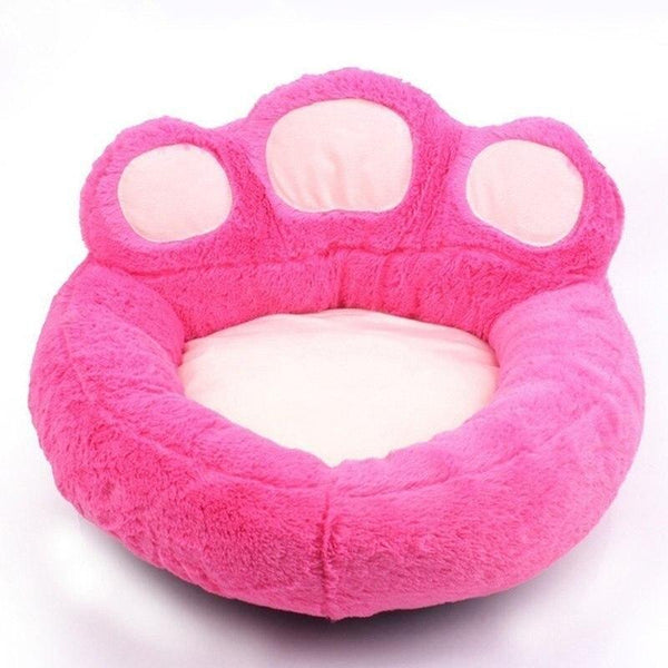 Paw Shape Dog, Cat Beds 4 Colors Pets Sleeping Bed Soft Cushion