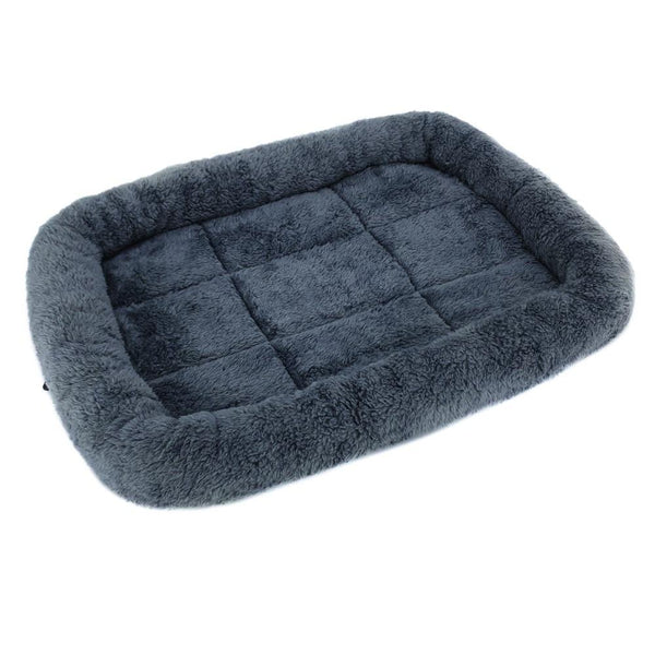 Pet Bed Mat Washable Crate Mattress Non Slip Cushion for Dogs, Cats - Raised Sides