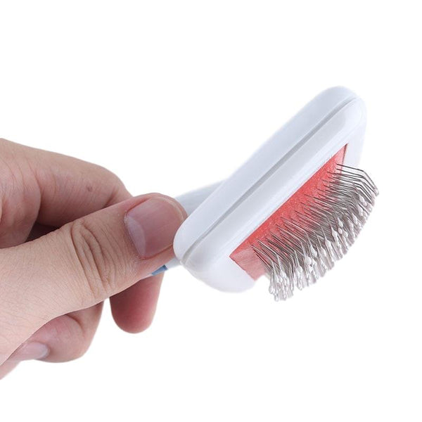 Multi-Purpose Ped Comb Brush for Dogs, Cats Grooming - Handheld