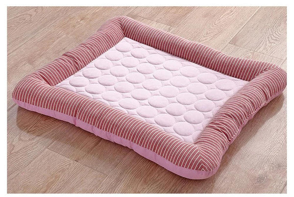 Pink Color Summer Pet Cooling Pad