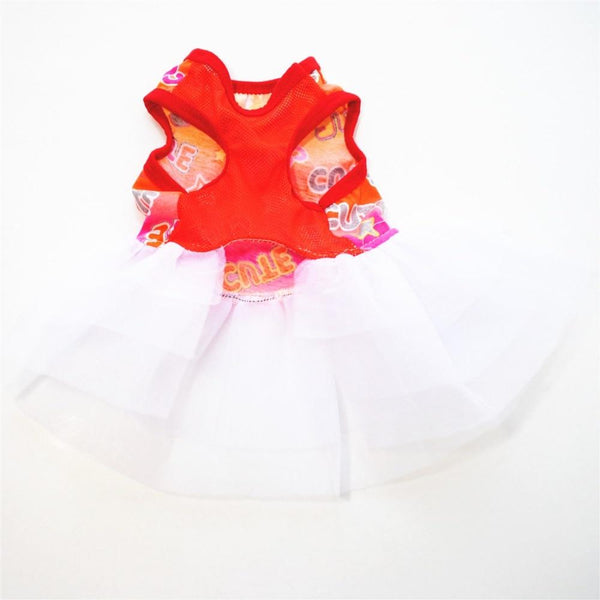 Pet Wedding Dress Skirt Clothes for Small Dogs, Cats