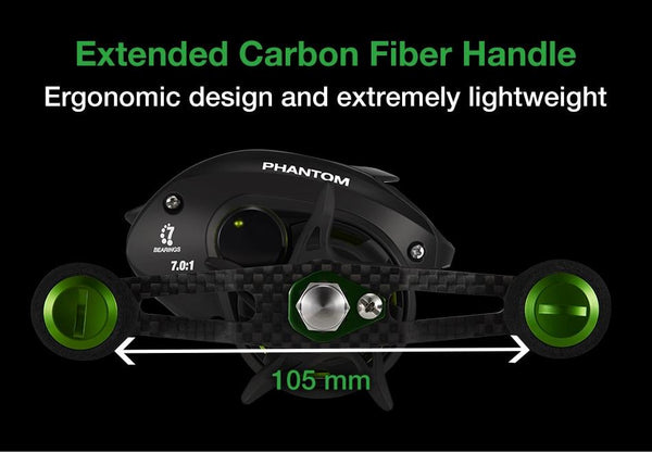 Phantom Carbon Fiber Fishing Reel