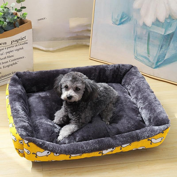 Plush Bed Sofa for Small to Medium Size Dogs or Cats