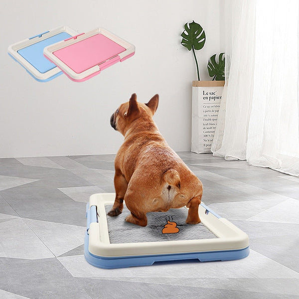 Portable Dog Toilet Training Indoor Pets Potty Tray