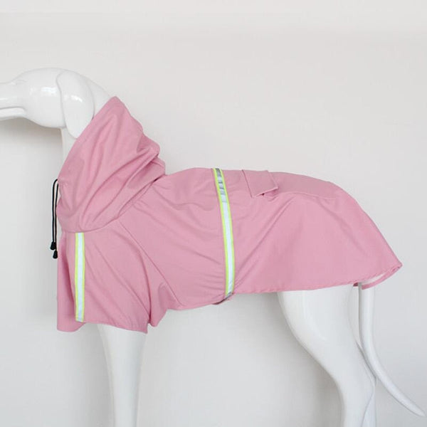 Dog Raincoat Reflective Waterproof Jacket Outdoor Pet Clothes