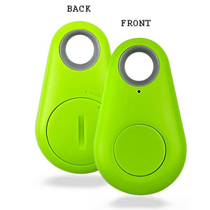 Smart GPS Tracker Anti Lost Pet Locator Bluetooth Alarm Sensor - Green Color