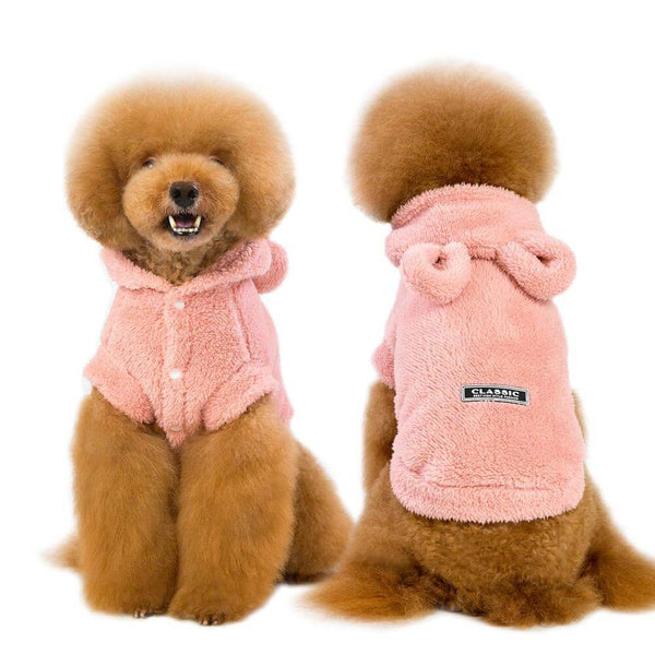 Bunny Costume for Small-Medium Size Dogs and Cats, Warm Pet Clothing