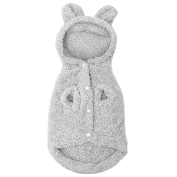 Bunny Costume for Small-Medium Size Dogs and Cats, Warm Pet Clothing