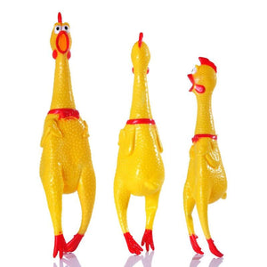 Chicken Squeak Toy for Pets