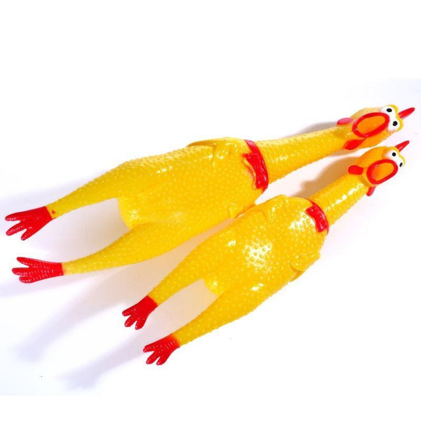 Chicken Squeak Toy for Pets