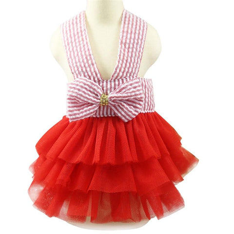 Summer Dress for Pets Dog Clothes Chihuahua Dress Skirt Clothing