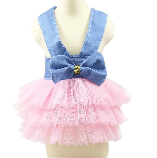 Summer Dress for Pets Dog Clothes Chihuahua Dress Skirt Clothing