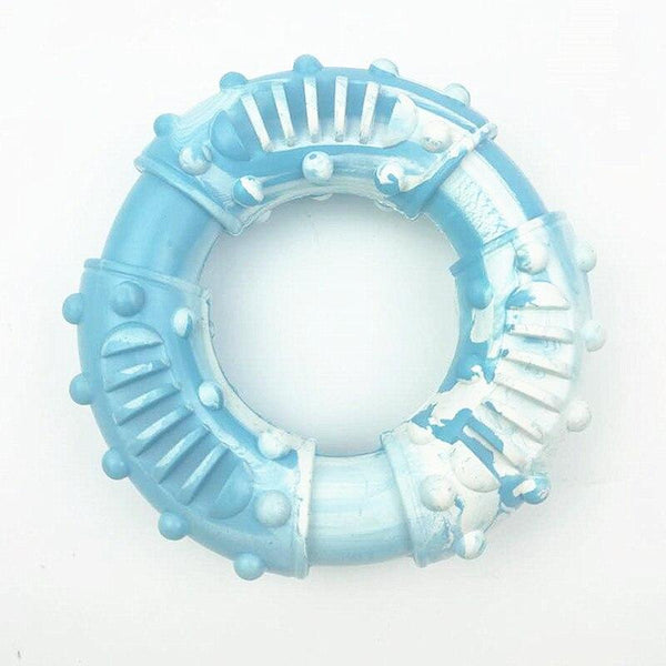 Teeth Care Chewing Toys for Dogs - Orange, Blue, Red - Blue and White Mix Color